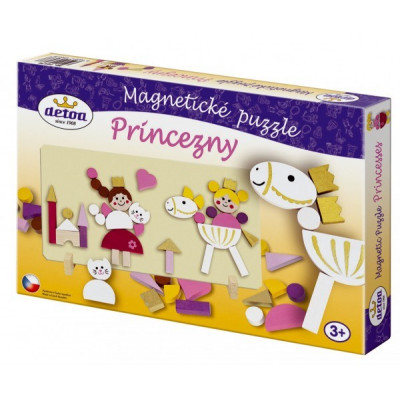 Detoa Magnetické puzzle Princezny