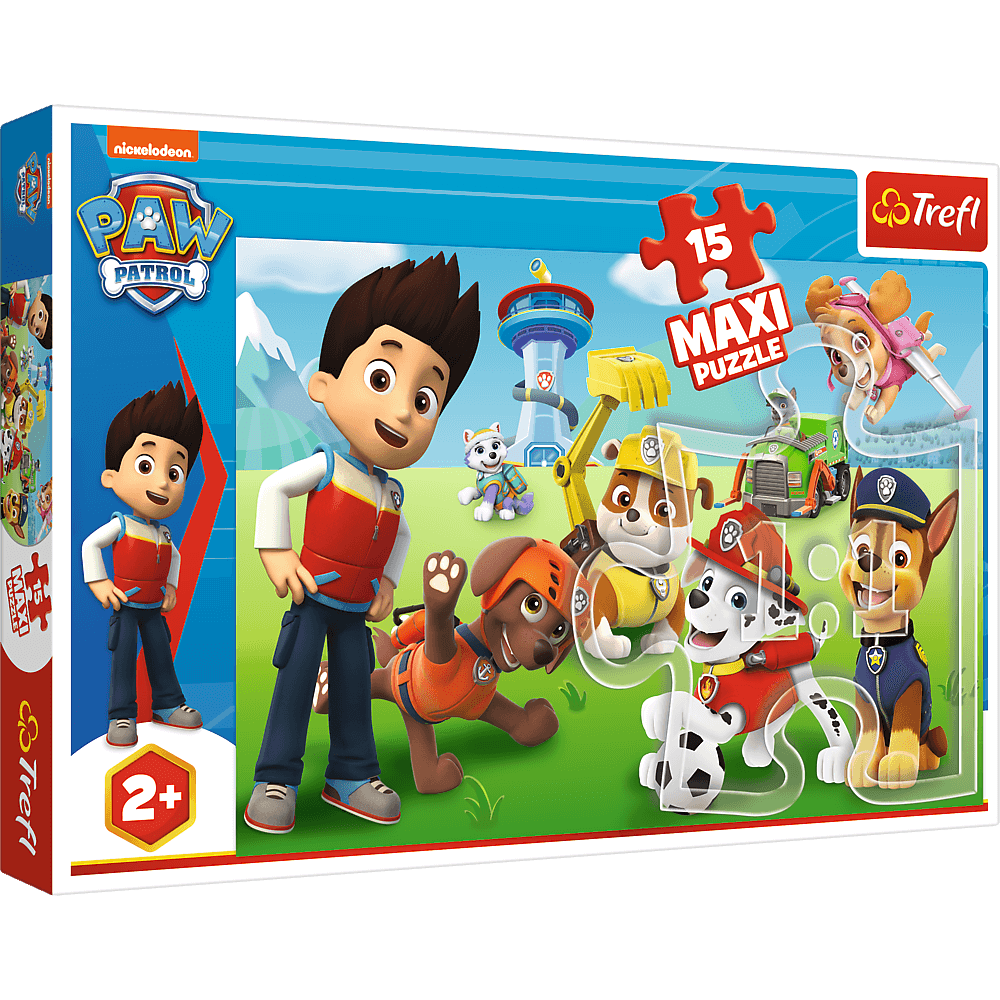 Trefl Puzzle Maxi Paw Patrol/Tlapková patrola 15 dílků