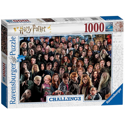 RAVENSBURGER Puzzle Challenge: Harry Potter 1000 dílků ~ 1