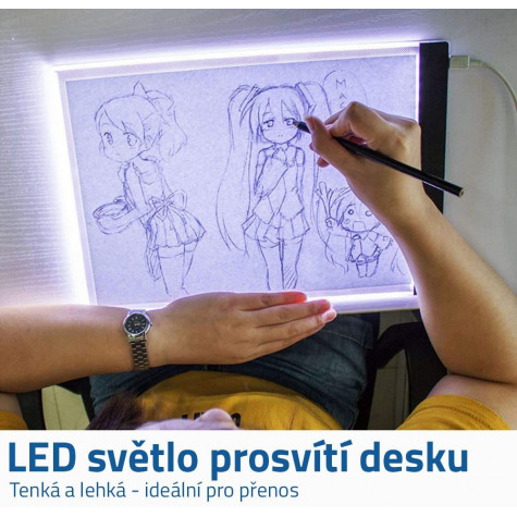 Svítící LED deska na obkreslování ~ 4