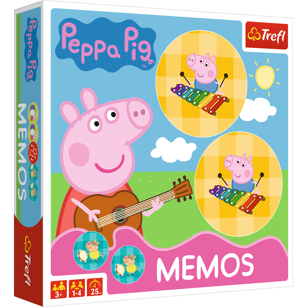 Trefl Pexeso Prasátko Peppa/Peppa Pig