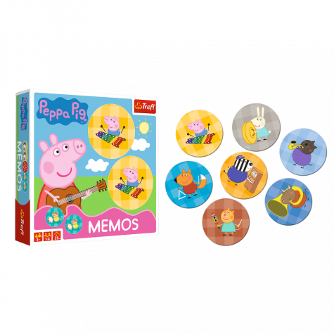 Trefl Pexeso Prasátko Peppa/Peppa Pig