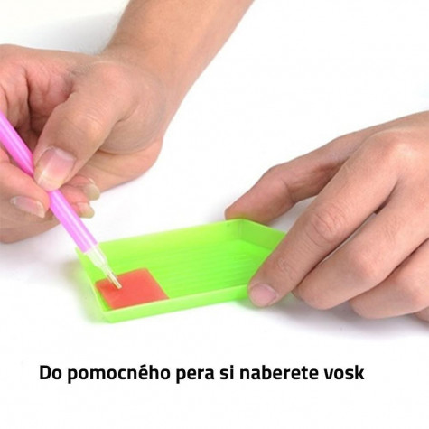 Diamantové malování - lampiony štěstí ~ 2