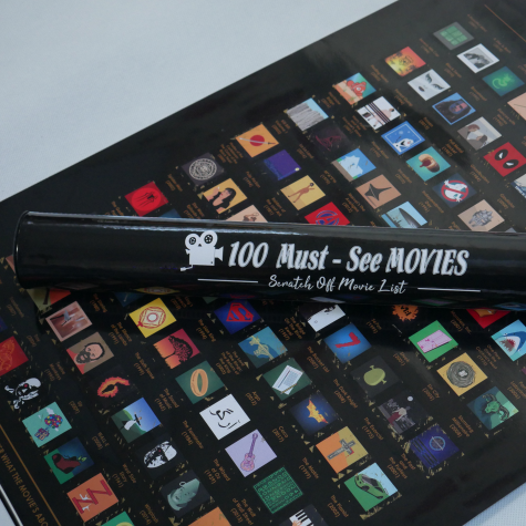 Stírací plakát - 100 filmů, které musíte vidět ~ 1