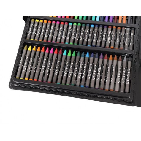 Mega art set - výtvarné pomůcky 168 ks - černý kufřík ~ 6