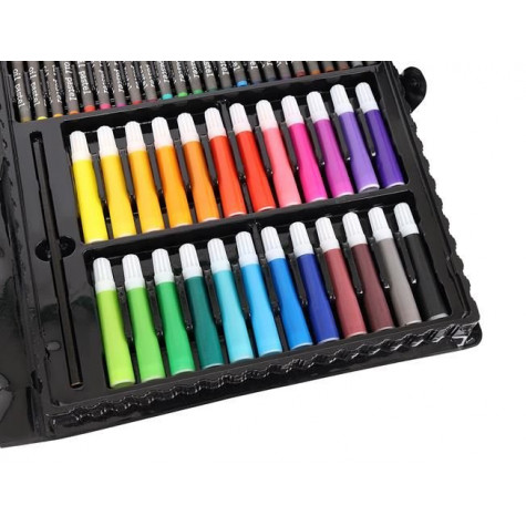 Mega art set - výtvarné pomůcky 168 ks - černý kufřík ~ 8