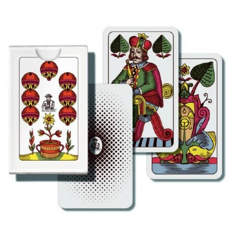 Bonaparte Mariáš jednohlavý - karty v papírové krabičce ~ 1