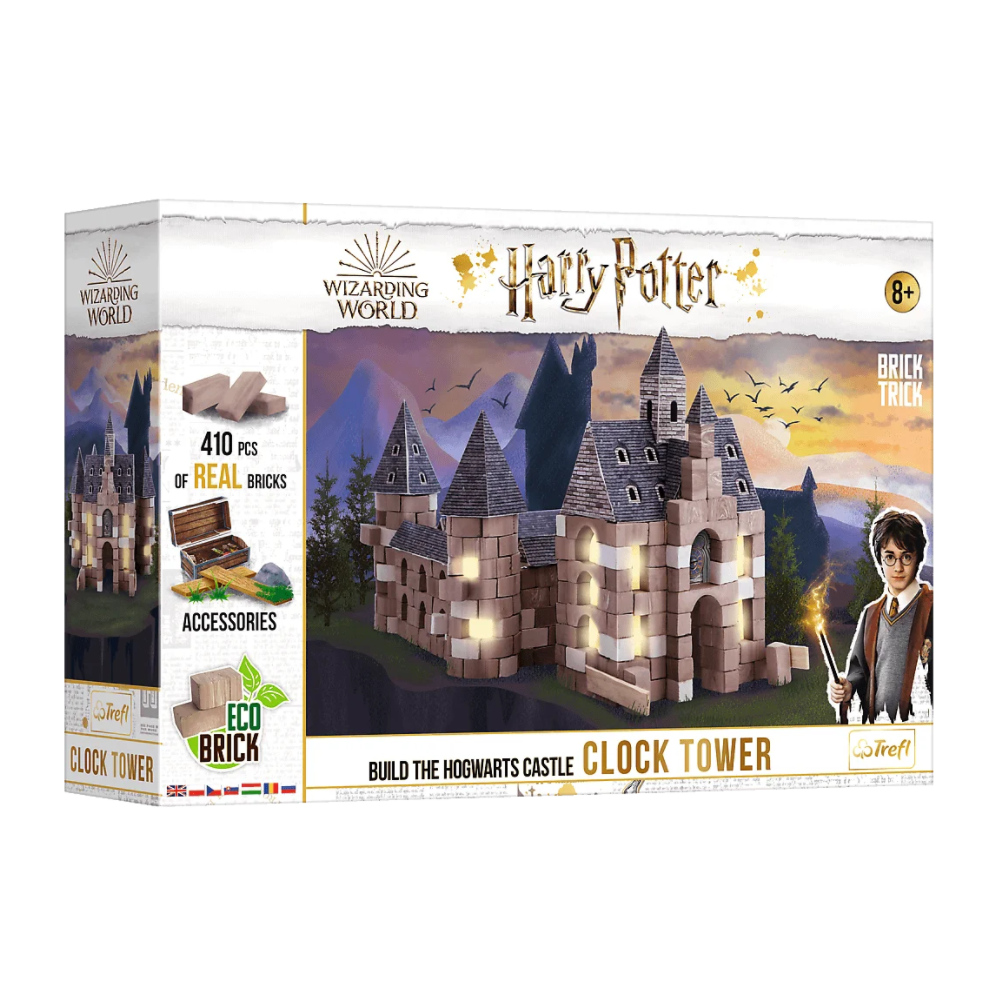 Trefl Brick Trick stavebnice Harry Potter - Hodinová věž