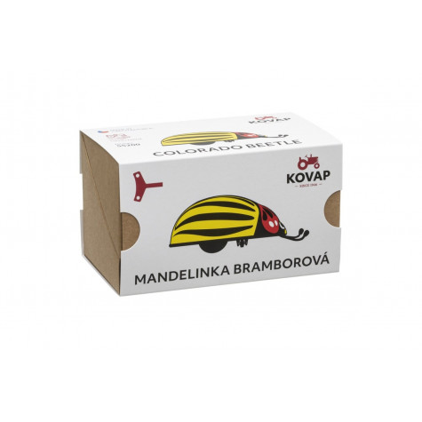 Kovap Mandelinka bramborová na klíček kov 11cm ~ 3