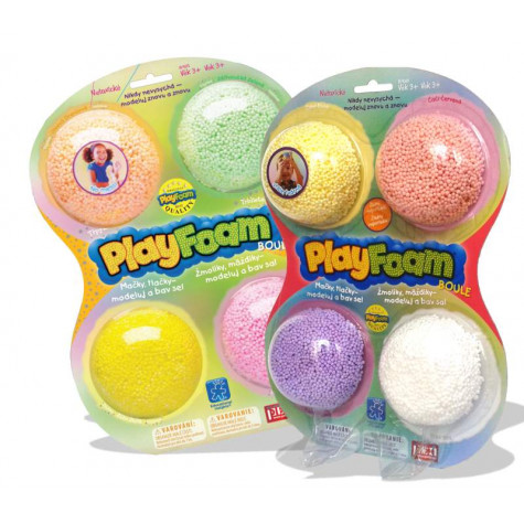 PlayFoam® Modelína/Plastelína Boule 4pack - Třpytivé ~ 2