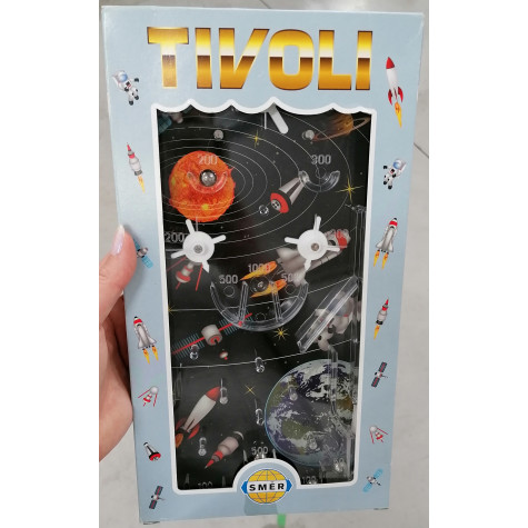 Směr Pinball Tivoli velké  společenská hra 17x31,5x2cm ~ 3