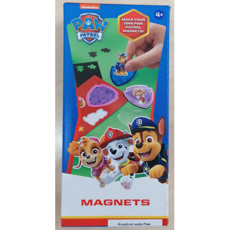 Kreativní sada Paw Patrol/Tlapková patrola v krabičce - Vyrob si magnety