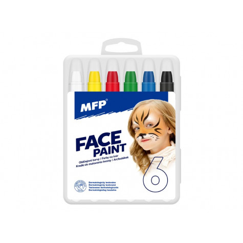 MFP FacePaint  Barvy na obličej a tělo - 6ks
