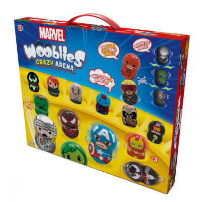 TM Toys Wooblies Marvel Bojová aréna s 2 turbo vystřelovači