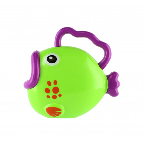 Bublifuk stroj ryba plast 15x15 cm + náplň na setrvačník ~ 5