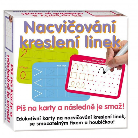 Dohány Piš a smaž: Nacvičování kreslení linek