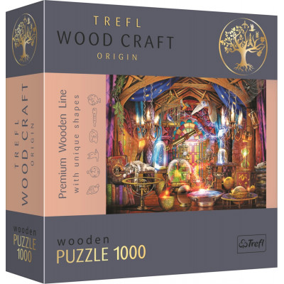 TREFL Wood Craft Dřevěné puzzle Kouzelná komnata 1000 dílků