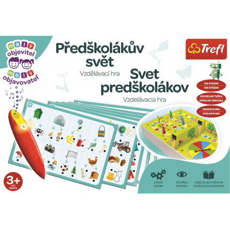 Trefl Malý objevitel: Předškolákův svět + magické pero ~ 2