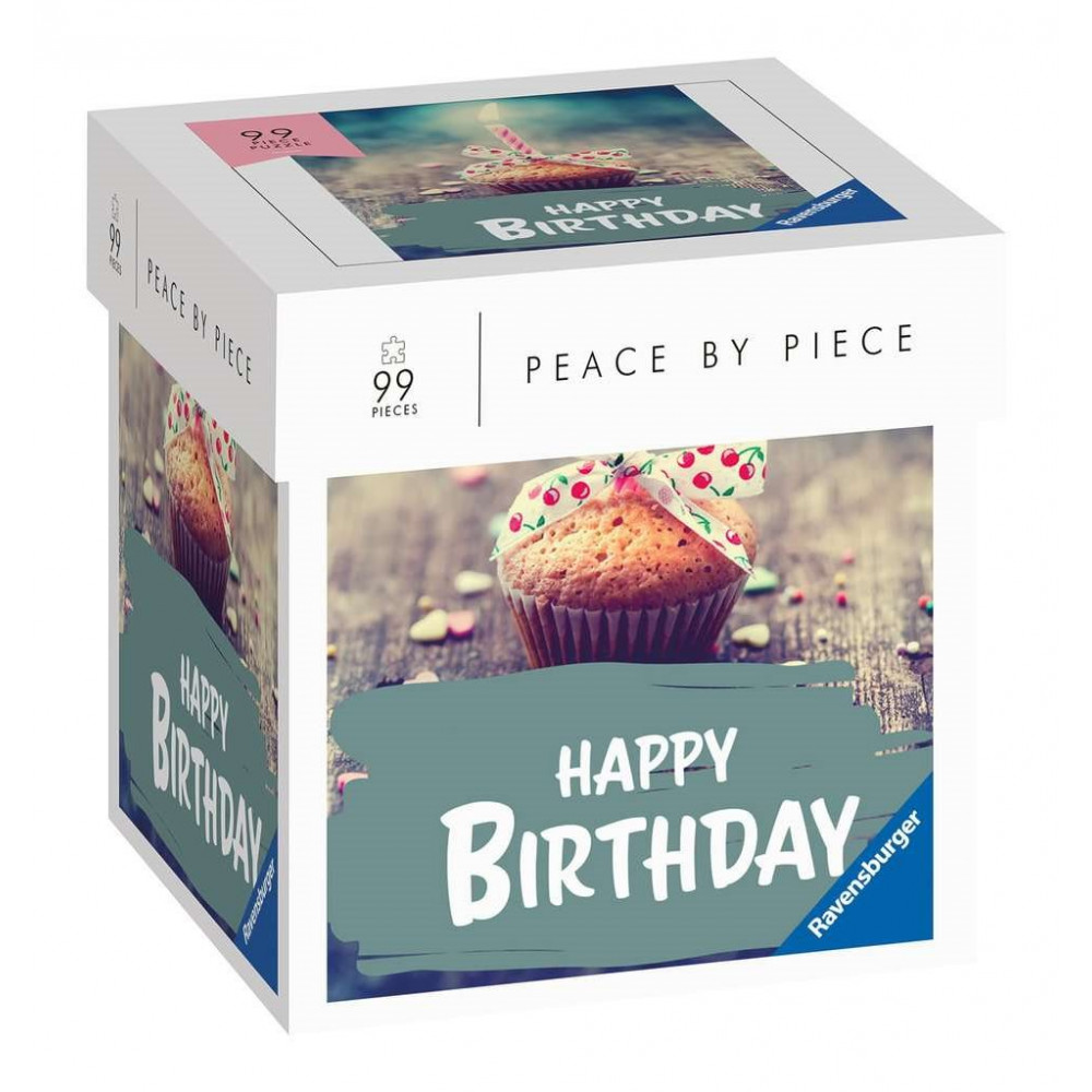 RAVENSBURGER Puzzle Peace by Piece: Happy Birthday 99 dílků