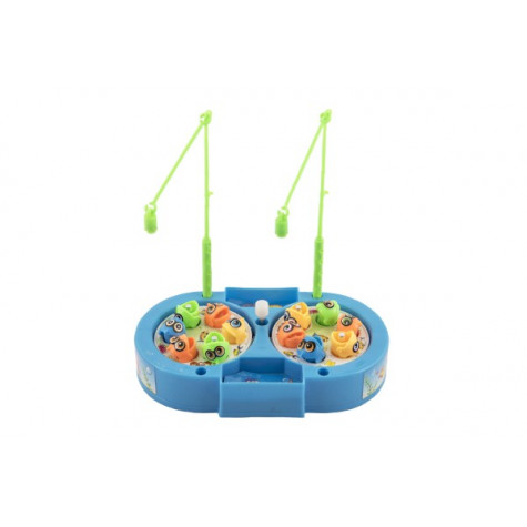 Hra Ryby/rybář plast 14cm + 2 pruty na natažení ~ 3