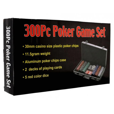 Poker sada 300ks v hliníkovém kufříku