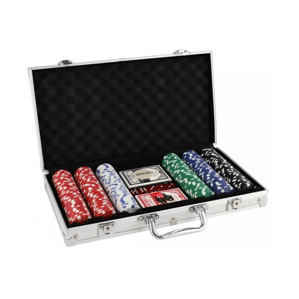 Poker sada 300ks v hliníkovém kufříku