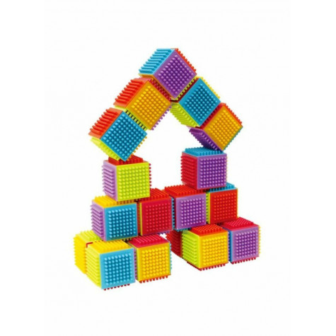Stavebnice Q-Brick kostky plast 20ks ~ 3