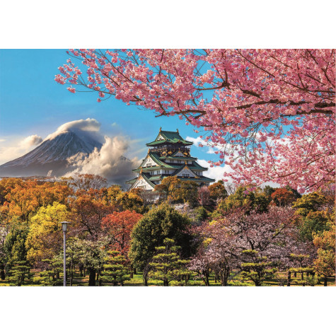 EDUCA Puzzle Hrad v Ósace, Japonsko 2000 dílků ~ 2