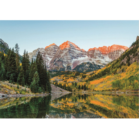 EDUCA Puzzle Pohoří Maroon Bells, USA 2000 dílků ~ 2
