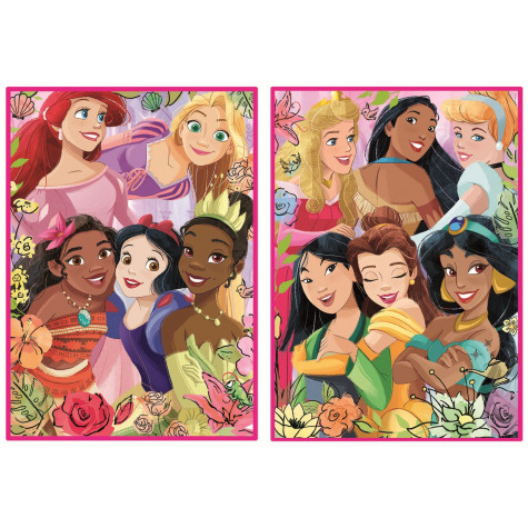 EDUCA Puzzle Disney princezny 2x500 dílků