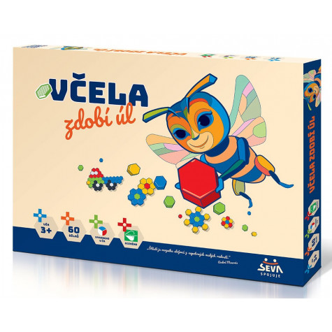 Seva Včela zdobí úl mozaika 60ks ~ 1