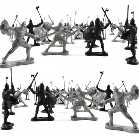 Rytíři sada 6-8cm plast ~ 3