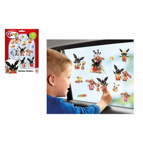 Okenní samolepky Bing Bunny 50ks ~ 1