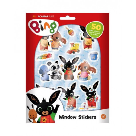 Okenní samolepky Bing Bunny 50ks ~ 3