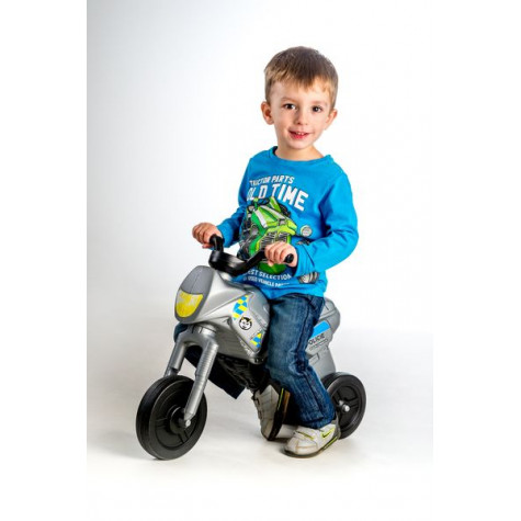 Odrážedlo Enduro Yupee Policie velké výška sedadla 31cm nosnost do 25kg ~ 3