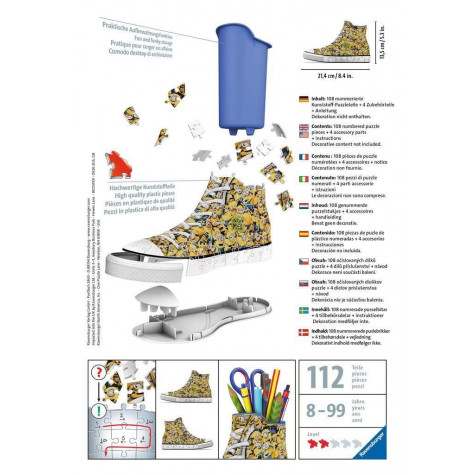 RAVENSBURGER 3D puzzle Kecka Mimoni 108 dílků ~ 3