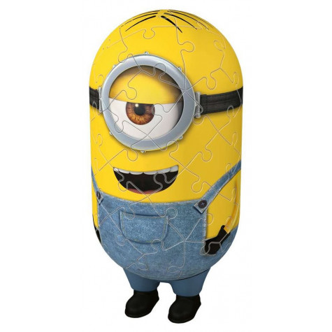 RAVENSBURGER 3D puzzle Postavička Mimoni 2: Jeans 54 dílků ~ 2