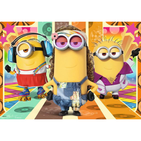 RAVENSBURGER Puzzle Mimoni: Padouch přichází 2x24 dílků ~ 2