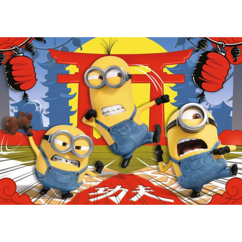 RAVENSBURGER Puzzle Mimoni: Padouch přichází 2x24 dílků ~ 3