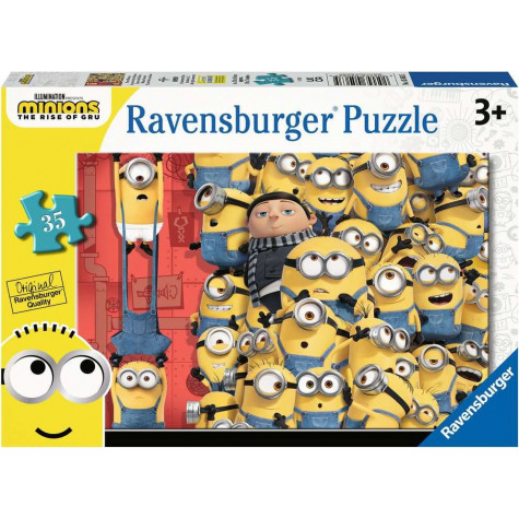 RAVENSBURGER Puzzle Mimoni 2: Padouch přichází 35 dílků