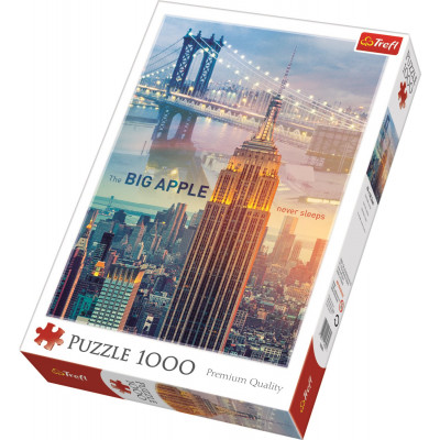 TREFL Puzzle New York za úsvitu 1000 dílků