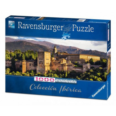 RAVENSBURGER Panoramatické puzzle Alhambra 1000 dílků