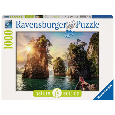 RAVENSBURGER Puzzle Jezero Cheow, Thajsko 1000 dílků
