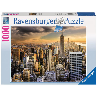 RAVENSBURGER Puzzle Mrakodrapy v New Yorku 1000 dílků