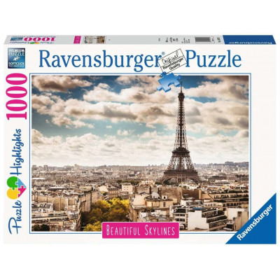 RAVENSBURGER Puzzle Paříž, Francie 1000 dílků