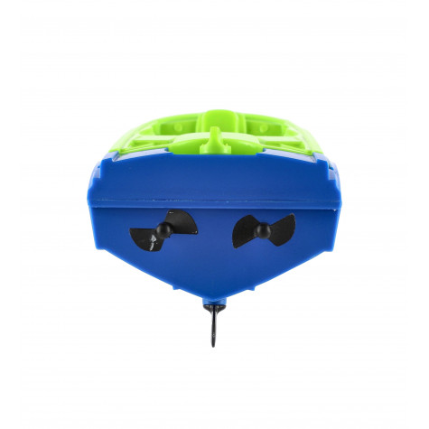 Motorový člun/loď do vody RC 22cm modrý na baterie 2,4Ghz ~ 6