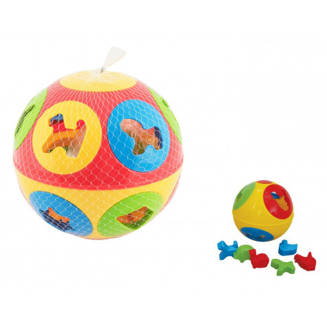 Vkládačka míč plast průměr 13cm ~ 2