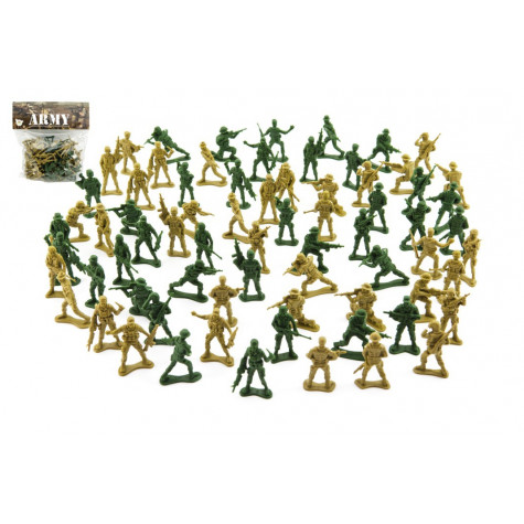 Teddies Army Sada vojáci 150g 2 barvy ~ 2