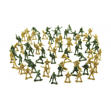 Teddies Army Sada vojáci 150g 2 barvy ~ 1