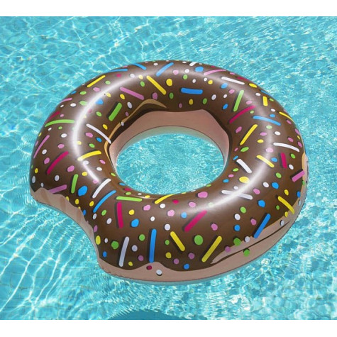 Bestway 36118 Nafukovací kruh Donut 107 cm - hnědý